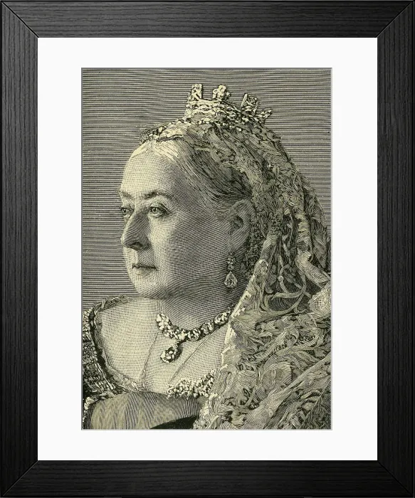 Framed Print : Her Majesty The Queen, c1897. Creator: Unknown