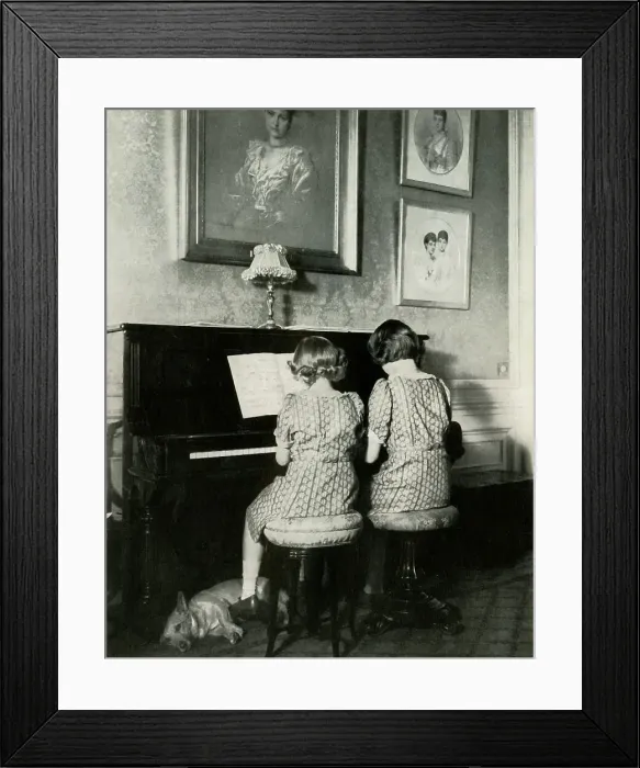 Framed Print : Duet - 1940, 1947. Creator: Unknown Framed Print : Duet - 1940, 1947. Creator: Unknown