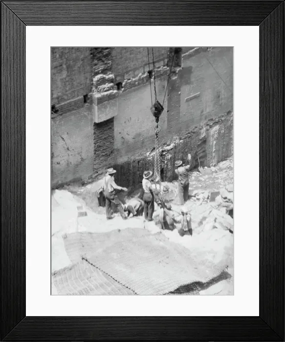 Framed Print : New York City views, between 1927 and 1938. Creator: Arnold Genthe Framed Print : New York City views, between 1927 and 1938. Creator: Arnold Genthe