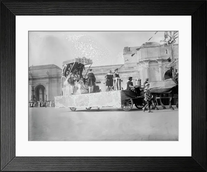 Framed Print : Columbus Memorial. Parade At Unveiling, 1912. Creator: Harris & Ewing. Columbus Memorial. Parade At Unveiling, 1912. Creator: Harris & Ewing Framed Print : Columbus Memorial. Parade At Unveiling, 1912. Creator: Harris & Ewing. Columbus Memorial. Parade At Unveiling, 1912. Creator: Harris & Ewing