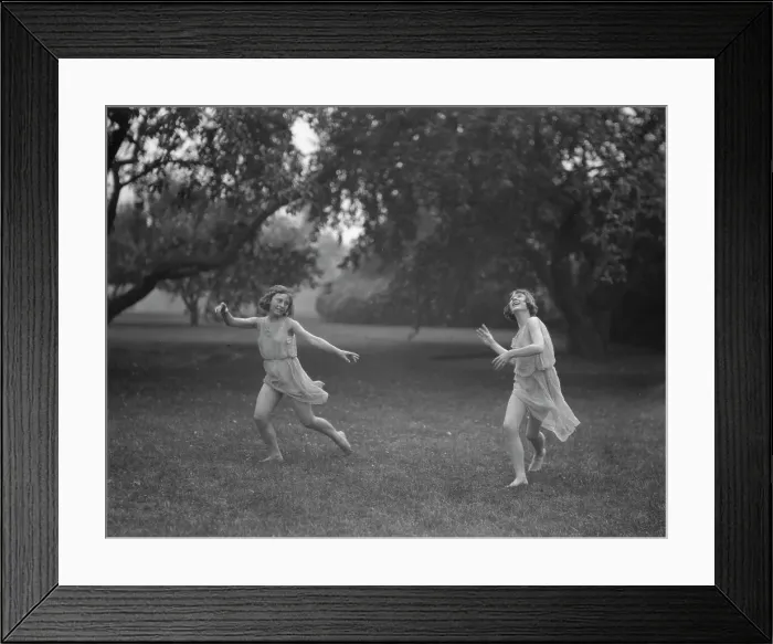 Framed Print : Elizabeth Duncan dancers and children, between 1916 and 1941. Creator: Arnold Genthe Framed Print : Elizabeth Duncan dancers and children, between 1916 and 1941. Creator: Arnold Genthe