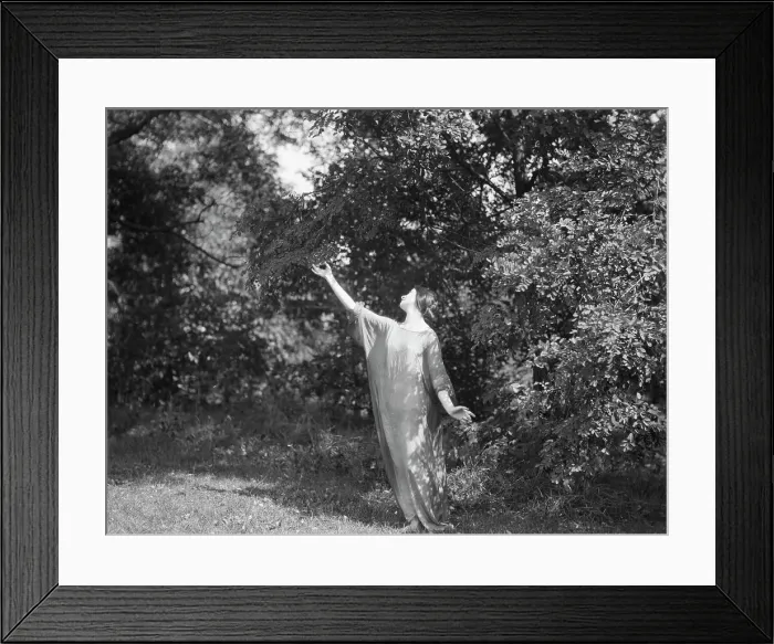 Framed Print : Block, Stella, Miss, 1919 or 1920. Creator: Arnold Genthe Framed Print : Block, Stella, Miss, 1919 or 1920. Creator: Arnold Genthe