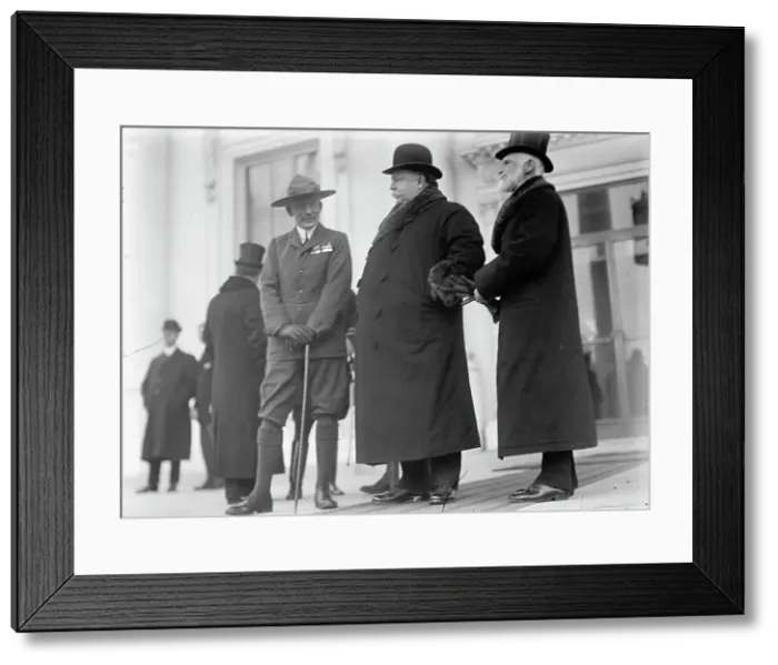 Framed Print : Sir Robert Baden-Powell, William Howard Taft and James Bryce, 1911. Creator: Harris & Ewing. Sir Robert Baden-Powell, William Howard Taft and James Bryce, 1911. Creator: Harris & Ewing Framed Print : Sir Robert Baden-Powell, William Howard Taft and James Bryce, 1911. Creator: Harris & Ewing. Sir Robert Baden-Powell, William Howard Taft and James Bryce, 1911. Creator: Harris & Ewing