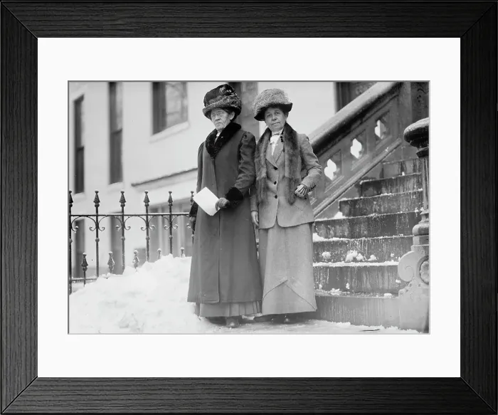 Framed Print : Women's Christian Temperance Union - Mrs. Lillian Stevens And Mrs. Anna Gordon, 1911. Creator: Harris & Ewing. Women's Christian Temperance Union - Mrs. Lillian Stevens And Mrs. Anna Gordon, 1911. Creator: Harris & Ewing Framed Print : Women's Christian Temperance Union - Mrs. Lillian Stevens And Mrs. Anna Gordon, 1911. Creator: Harris & Ewing. Women's Christian Temperance Union - Mrs. Lillian Stevens And Mrs. Anna Gordon, 1911. Creator: Harris & Ewing