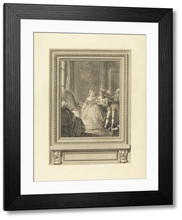 Framed Print : Le jour. Creator: Charles Emmanuel Patas Framed Print : Le jour. Creator: Charles Emmanuel Patas