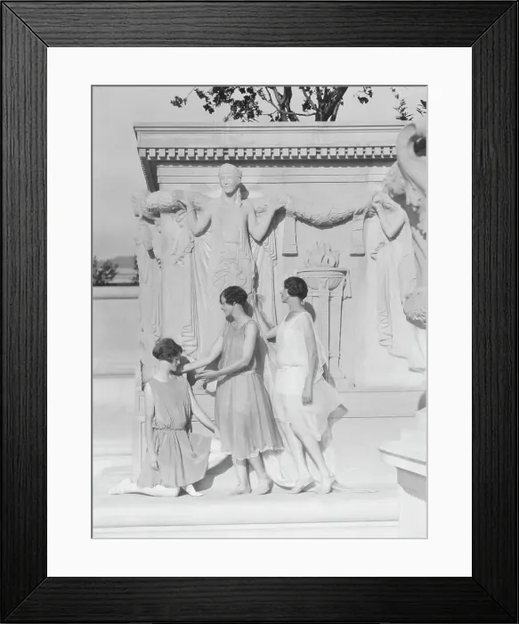 Framed Print : University of California at Berkeley dancers, 1927 Creator: Arnold Genthe Framed Print : University of California at Berkeley dancers, 1927 Creator: Arnold Genthe