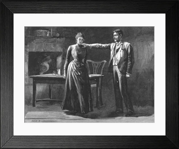 Framed Print : Scene from Tess of the D'Urbervilles, by Thomas Hardy, 1891. Creator: Unknown. Scene from Tess of the D'Urbervilles, by Thomas Hardy, 1891. Creator: Unknown Framed Print : Scene from Tess of the D'Urbervilles, by Thomas Hardy, 1891. Creator: Unknown. Scene from Tess of the D'Urbervilles, by Thomas Hardy, 1891. Creator: Unknown