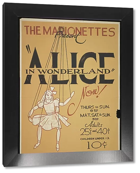 Alice in Wonderland, [193-]. Creator: Unknown