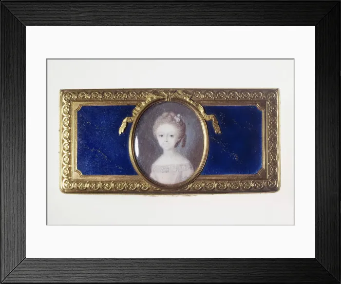 Framed Print : Box, between 1763 and 1764. Creator: Jean-Marie Tiron Framed Print : Box, between 1763 and 1764. Creator: Jean-Marie Tiron