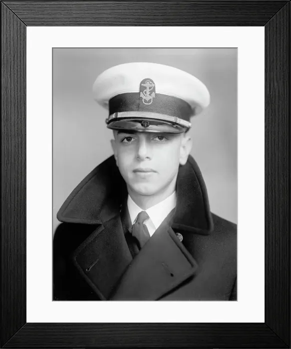 Framed Print : Wayne M. Brown, Midshipman - Portrait, 1933. Creator: Harris & Ewing. Wayne M. Brown, Midshipman - Portrait, 1933. Creator: Harris & Ewing Framed Print : Wayne M. Brown, Midshipman - Portrait, 1933. Creator: Harris & Ewing. Wayne M. Brown, Midshipman - Portrait, 1933. Creator: Harris & Ewing