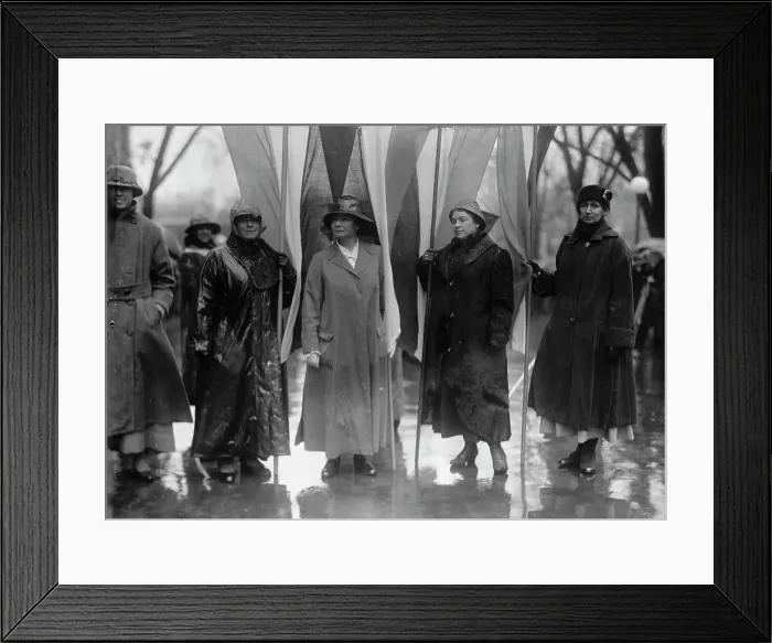 Framed Print : Woman Suffrage (Misc. Individual Suffragettes), 1917. Creator: Harris & Ewing. Woman Suffrage (Misc. Individual Suffragettes), 1917. Creator: Harris & Ewing Framed Print : Woman Suffrage (Misc. Individual Suffragettes), 1917. Creator: Harris & Ewing. Woman Suffrage (Misc. Individual Suffragettes), 1917. Creator: Harris & Ewing