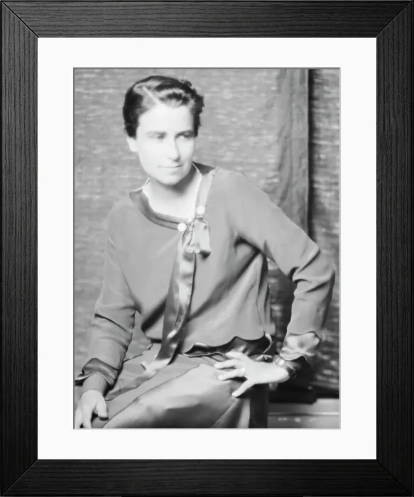 Framed Print : Arzner, Dorothy, Miss, portrait photograph, 1927 Creator: Arnold Genthe Framed Print : Arzner, Dorothy, Miss, portrait photograph, 1927 Creator: Arnold Genthe