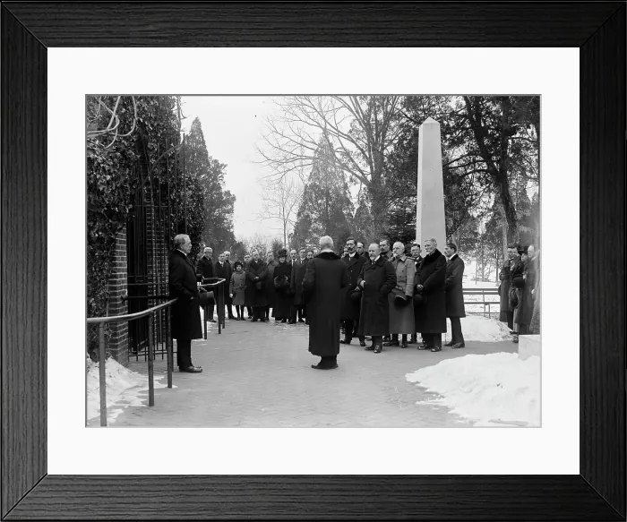 Framed Print : Serbian Mission To The U.S. at Mount Vernon, with Sec. Lansing, 1918. Creator: Harris & Ewing. Serbian Mission To The U.S. at Mount Vernon, with Sec. Lansing, 1918. Creator: Harris & Ewing Framed Print : Serbian Mission To The U.S. at Mount Vernon, with Sec. Lansing, 1918. Creator: Harris & Ewing. Serbian Mission To The U.S. at Mount Vernon, with Sec. Lansing, 1918. Creator: Harris & Ewing