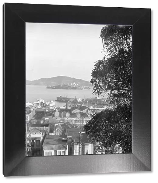 San Francisco view from residence of Mr. Bertram Alanson, between 1927 and 1942. Creator: Arnold Genthe