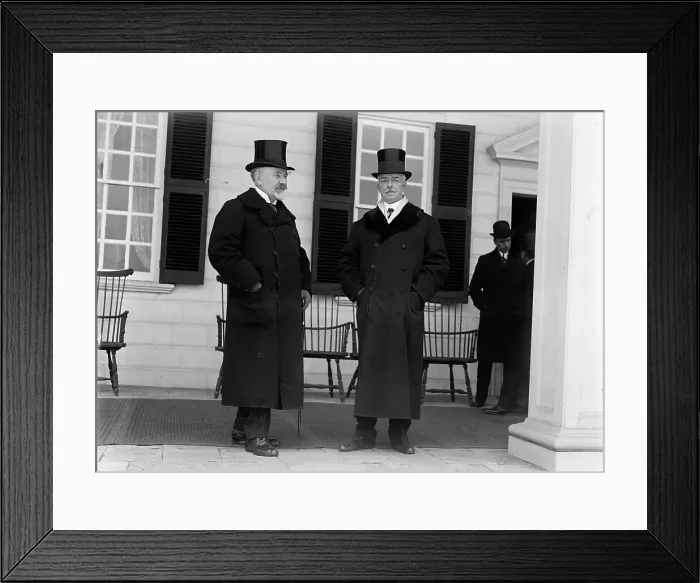 Framed Print : Serbian Mission To The U.S. at Mount Vernon, with Sec. Lansing, 1918. Creator: Harris & Ewing. Serbian Mission To The U.S. at Mount Vernon, with Sec. Lansing, 1918. Creator: Harris & Ewing Framed Print : Serbian Mission To The U.S. at Mount Vernon, with Sec. Lansing, 1918. Creator: Harris & Ewing. Serbian Mission To The U.S. at Mount Vernon, with Sec. Lansing, 1918. Creator: Harris & Ewing