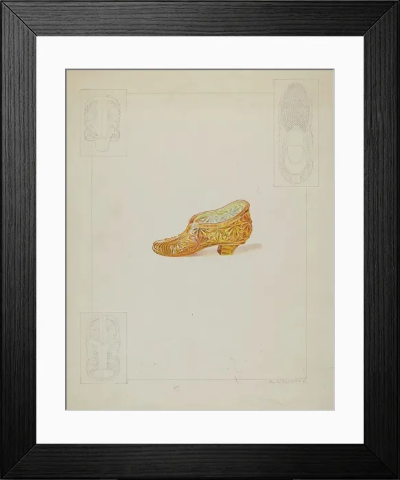 Framed Print : Flower Holder, c. 1936. Creator: Alfred Walbeck Framed Print : Flower Holder, c. 1936. Creator: Alfred Walbeck