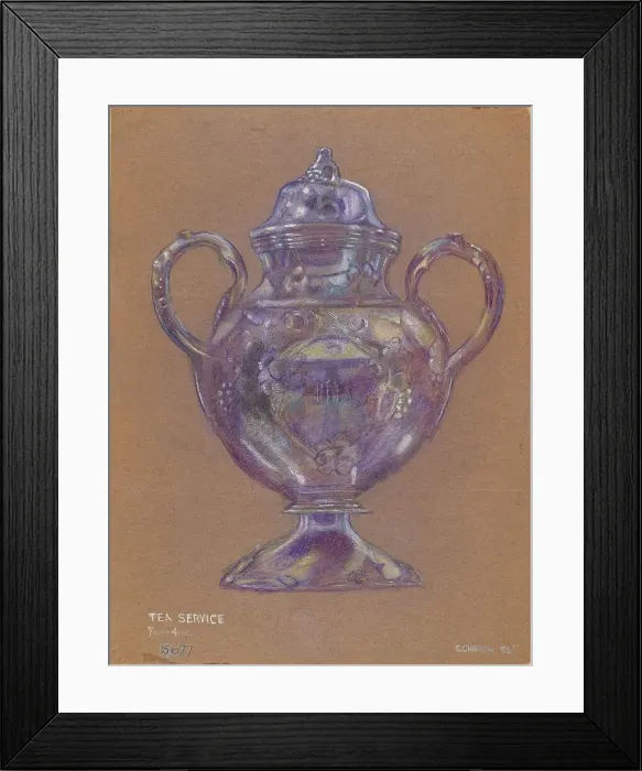Framed Print : Sugar Bowl, 1936. Creator: Charles Charon Framed Print : Sugar Bowl, 1936. Creator: Charles Charon