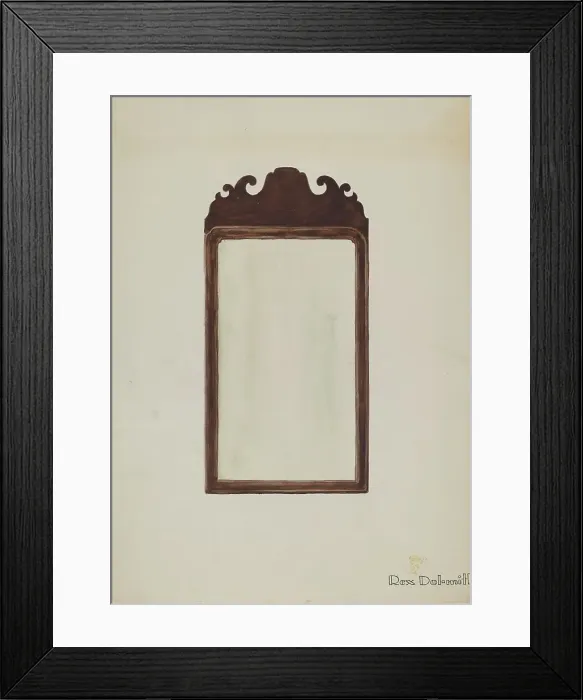 Framed Print : Looking-glass, c. 1936. Creator: Rex Dolmith Framed Print : Looking-glass, c. 1936. Creator: Rex Dolmith