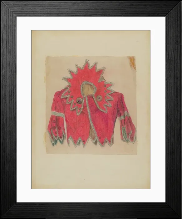 Framed Print : Jacket, 1935 / 1942. Creator: Charles Charon Framed Print : Jacket, 1935 / 1942. Creator: Charles Charon