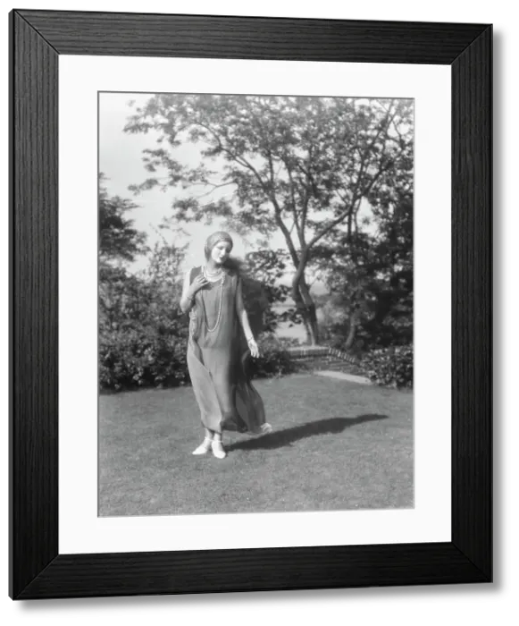 Framed Print : Person wearing a mask made by W.T. Benda, 1925 Sept. 20. Creator: Arnold Genthe Framed Print : Person wearing a mask made by W.T. Benda, 1925 Sept. 20. Creator: Arnold Genthe