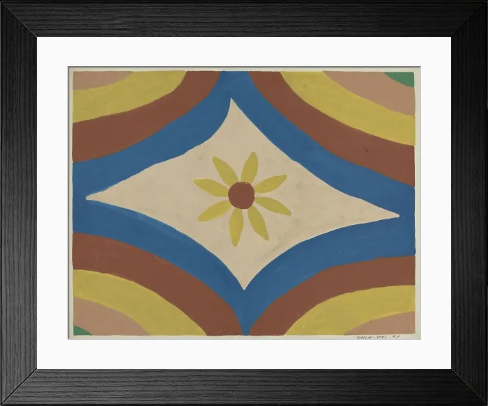 Framed Print : Colcha, 1935 / 1942. Creator: Majel G. Claflin Framed Print : Colcha, 1935 / 1942. Creator: Majel G. Claflin