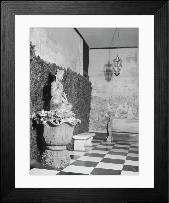 Framed Print : Cumming, Rose, residence interiors, 1931 Sept. Creator: Arnold Genthe Framed Print : Cumming, Rose, residence interiors, 1931 Sept. Creator: Arnold Genthe