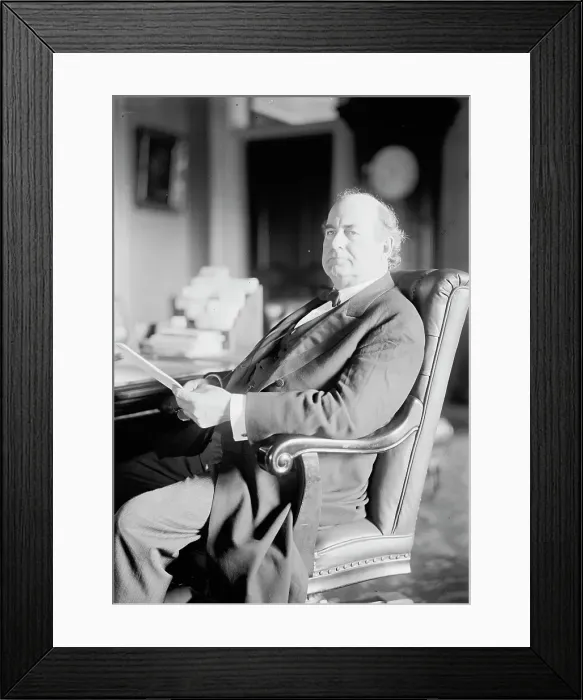 Framed Print : William Jennings Bryan, Rep. from Nebraska, at desk, 1914. Creator: Harris & Ewing. William Jennings Bryan, Rep. from Nebraska, at desk, 1914. Creator: Harris & Ewing Framed Print : William Jennings Bryan, Rep. from Nebraska, at desk, 1914. Creator: Harris & Ewing. William Jennings Bryan, Rep. from Nebraska, at desk, 1914. Creator: Harris & Ewing