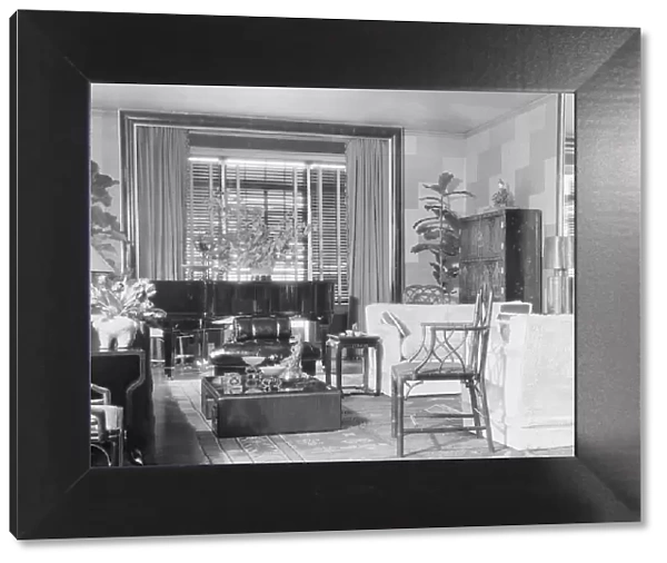 Gould, Jay, Mrs. apartment, 1929 Feb. 16. Creator: Arnold Genthe