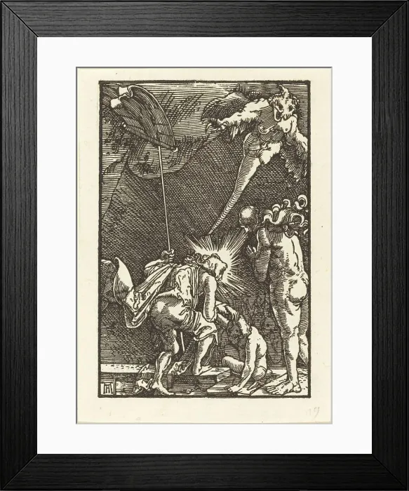 Framed Print : Christ Descending into Hell, c. 1513. Creator: Albrecht Altdorfer Framed Print : Christ Descending into Hell, c. 1513. Creator: Albrecht Altdorfer