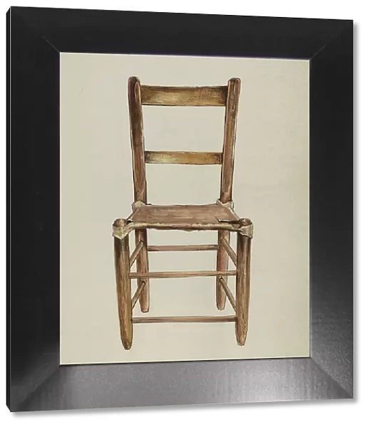 Side Chair, 1950. Creator: Louie H. Ewing