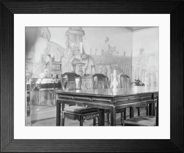Framed Print : Gould, Jay, Mrs. apartment, 1929 Feb. 16. Creator: Arnold Genthe