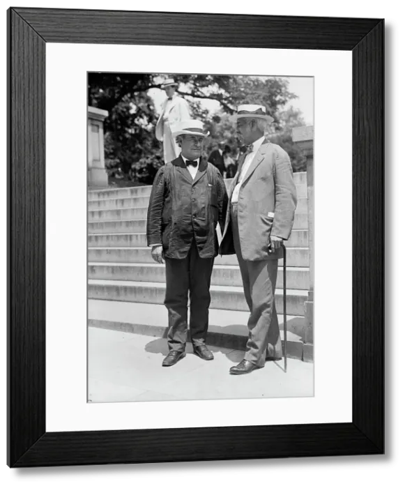 Framed Print : William Jennings Bryan, Rep. from Nebraska, with John R. Silliman, 1914. Creator: Harris & Ewing. William Jennings Bryan, Rep. from Nebraska, with John R. Silliman, 1914. Creator: Harris & Ewing Framed Print : William Jennings Bryan, Rep. from Nebraska, with John R. Silliman, 1914. Creator: Harris & Ewing. William Jennings Bryan, Rep. from Nebraska, with John R. Silliman, 1914. Creator: Harris & Ewing