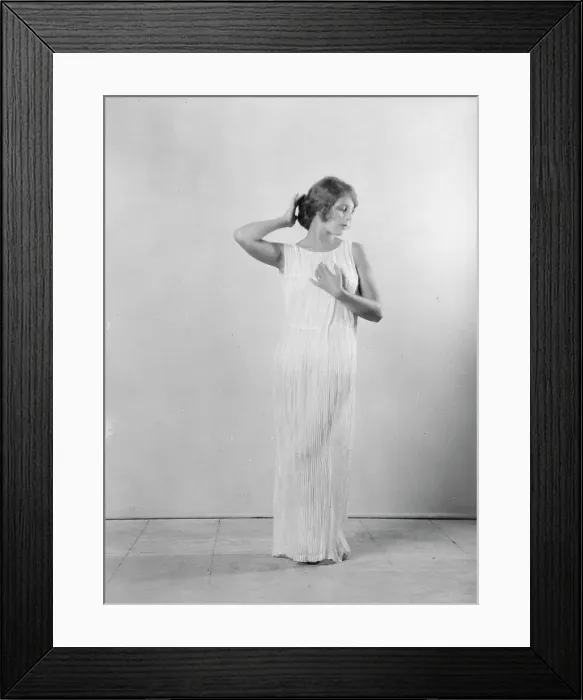 Framed Print : Braggiotti, Francesca, Miss, 1927 Creator: Arnold Genthe Framed Print : Braggiotti, Francesca, Miss, 1927 Creator: Arnold Genthe