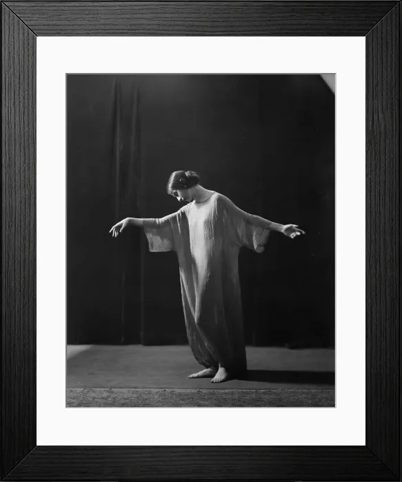 Framed Print : Block, Stella, Miss, 1919 or 1920. Creator: Arnold Genthe Framed Print : Block, Stella, Miss, 1919 or 1920. Creator: Arnold Genthe