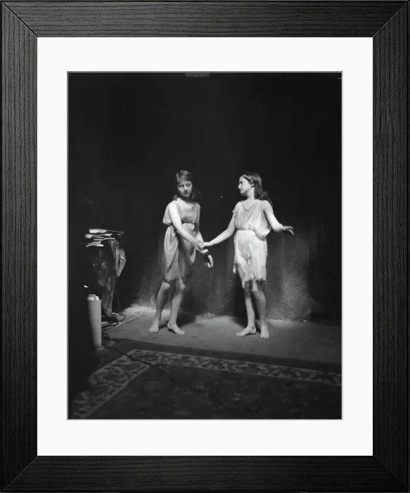 Framed Print : Elizabeth Duncan dancers and children, 1916 Creator: Arnold Genthe Framed Print : Elizabeth Duncan dancers and children, 1916 Creator: Arnold Genthe