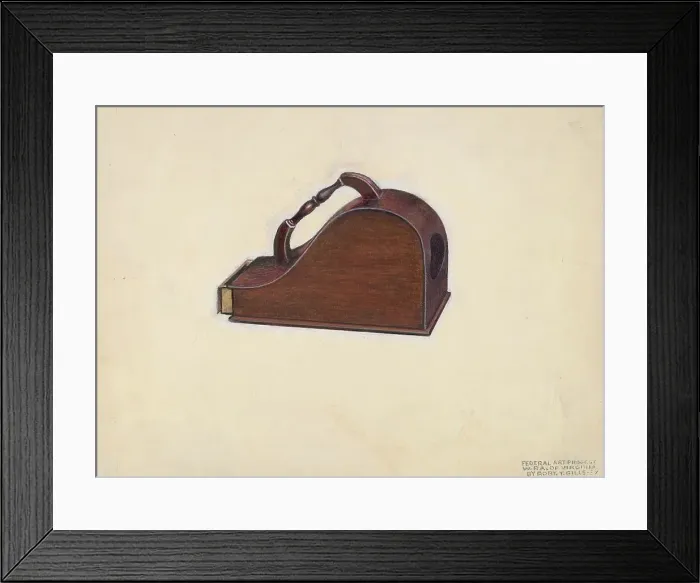 Framed Print : Ballot Box, 1935 / 1942. Creator: Robert T. Gills Framed Print : Ballot Box, 1935 / 1942. Creator: Robert T. Gills