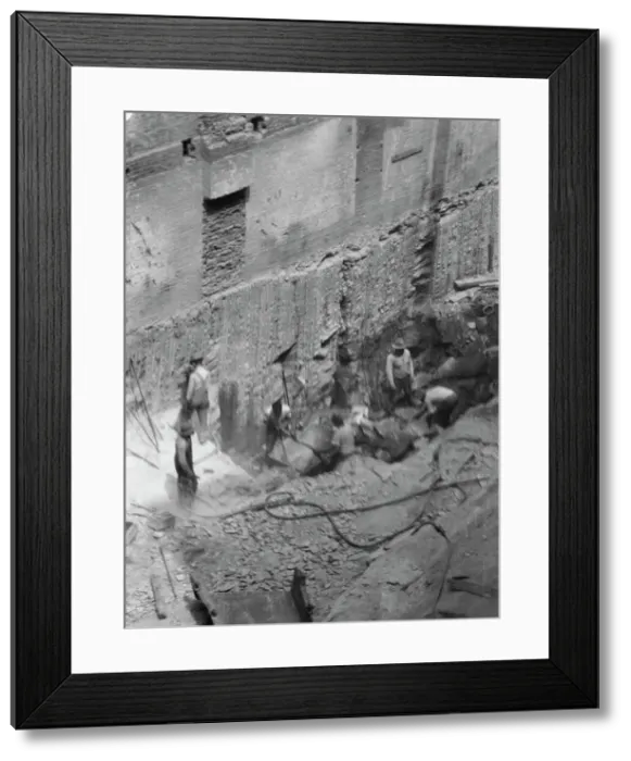 Framed Print : New York City views, between 1927 and 1938. Creator: Arnold Genthe Framed Print : New York City views, between 1927 and 1938. Creator: Arnold Genthe