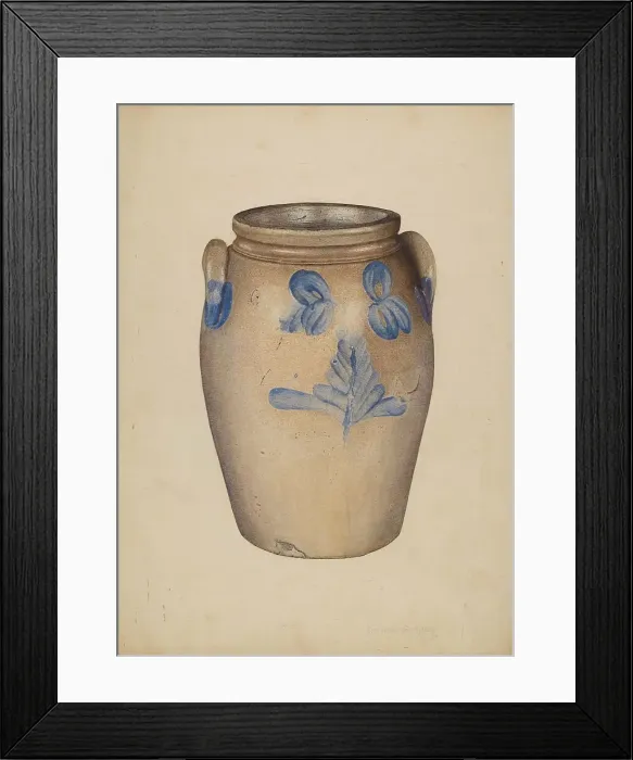 Framed Print : Pickle Jar, c. 1939. Creators: Frances Godfrey, LeRoy Griffith Framed Print : Pickle Jar, c. 1939. Creators: Frances Godfrey, LeRoy Griffith