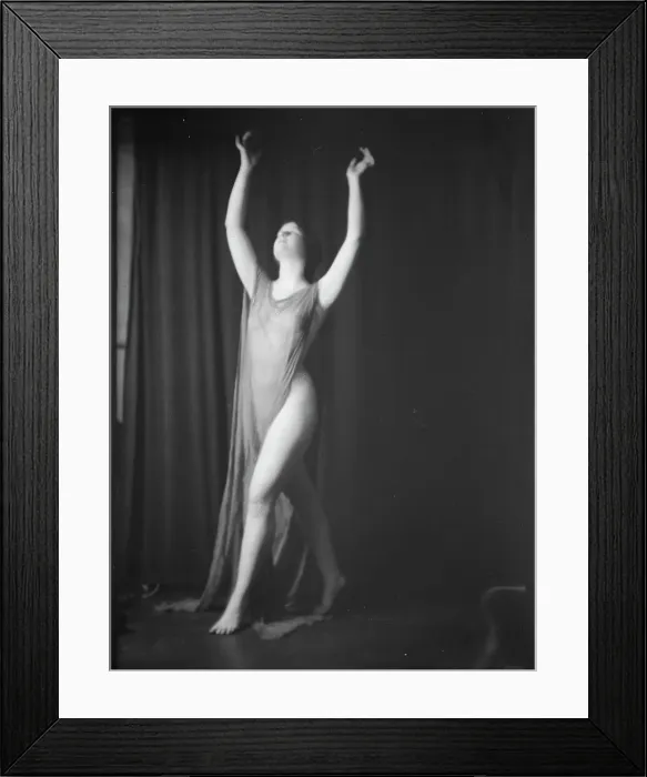 Framed Print : Barkette, Lina, Mrs. 1923 Jan. 18. Creator: Arnold Genthe Framed Print : Barkette, Lina, Mrs. 1923 Jan. 18. Creator: Arnold Genthe