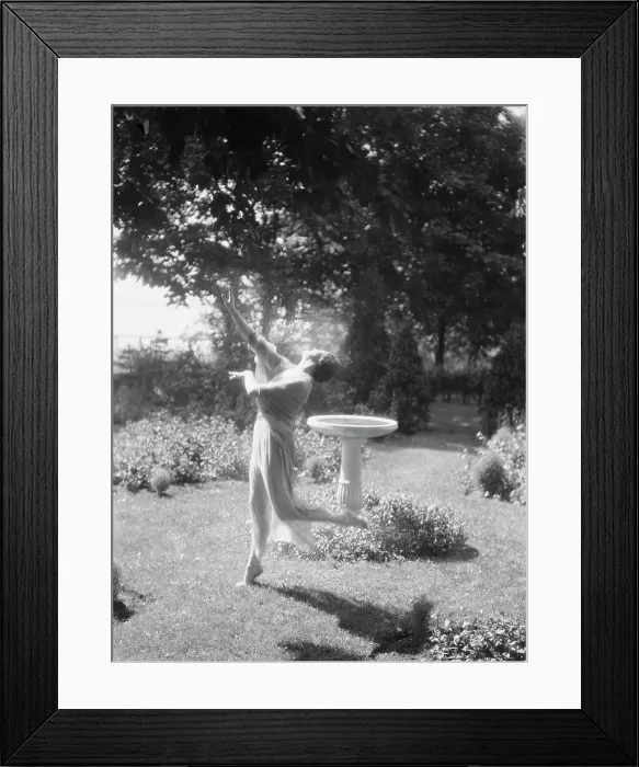 Framed Print : Beyer, Hilda, Miss, not before 1916 Feb. 29. Creator: Arnold Genthe Framed Print : Beyer, Hilda, Miss, not before 1916 Feb. 29. Creator: Arnold Genthe