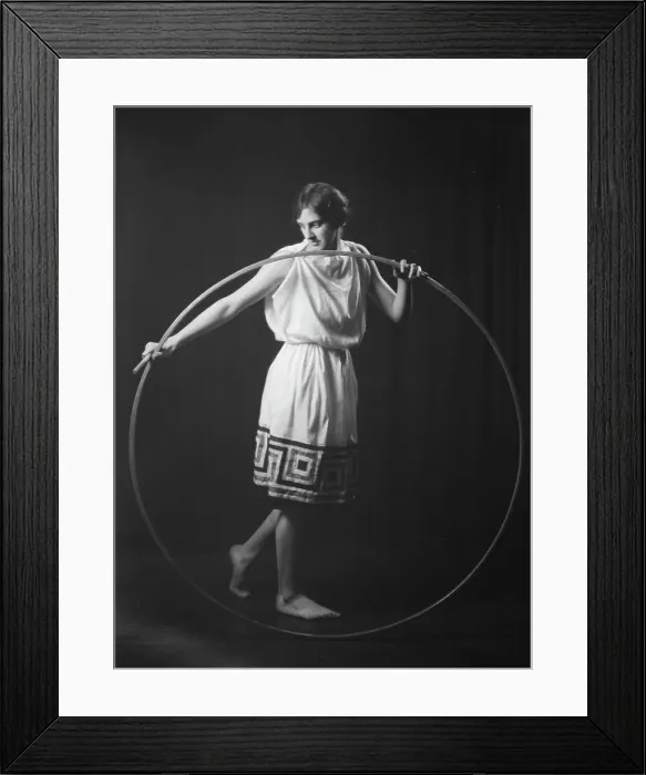 Framed Print : Barnard College group with Miss Larsen, ca. 1924. Creator: Arnold Genthe Framed Print : Barnard College group with Miss Larsen, ca. 1924. Creator: Arnold Genthe