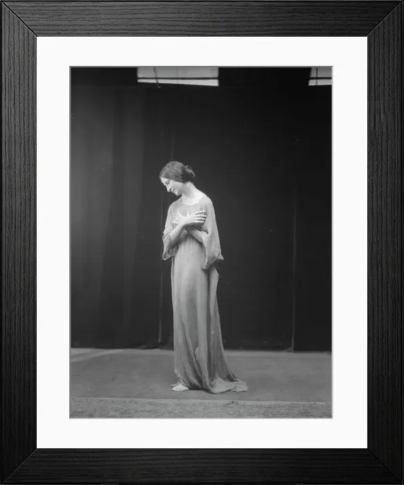 Framed Print : Block, Stella, Miss, 1919 or 1920. Creator: Arnold Genthe Framed Print : Block, Stella, Miss, 1919 or 1920. Creator: Arnold Genthe