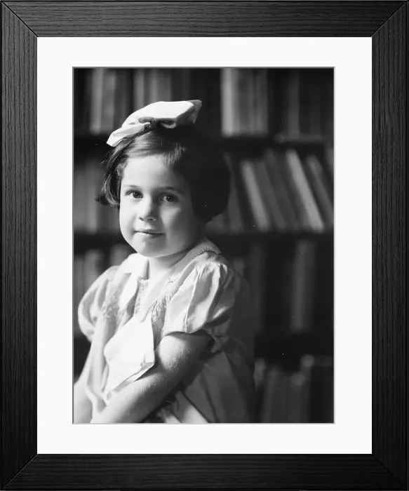 Framed Print : Jewish Federation activities involving children, 1934 Sept. 17. Creator: Arnold Genthe