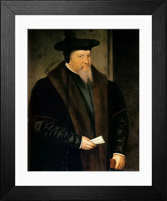 Framed Print : Portrait of Viglius van Aytta (1507-1577), c. 1565. Creator: Pourbus, Frans, the Elder (1546-1581) Framed Print : Portrait of Viglius van Aytta (1507-1577), c. 1565. Creator: Pourbus, Frans, the Elder (1546-1581)