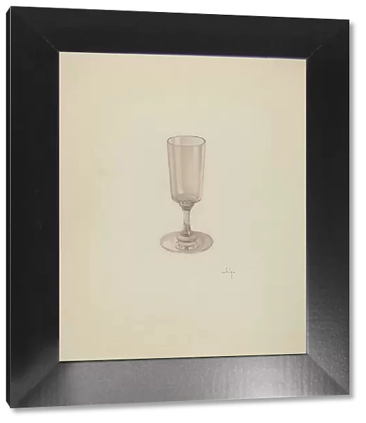 Wine Glass, c. 1939. Creator: May Hays