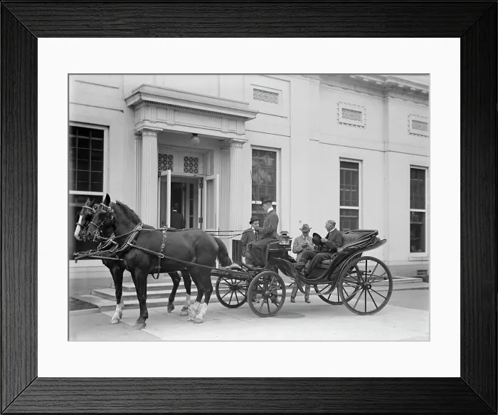 Framed Print : Albert Sidney Burleson, Rep. from Texas - In Carriage, 1914. Creator: Harris & Ewing. Albert Sidney Burleson, Rep. from Texas - In Carriage, 1914. Creator: Harris & Ewing Framed Print : Albert Sidney Burleson, Rep. from Texas - In Carriage, 1914. Creator: Harris & Ewing. Albert Sidney Burleson, Rep. from Texas - In Carriage, 1914. Creator: Harris & Ewing