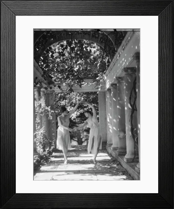 Framed Print : Elizabeth Duncan dancers and children, 1927 Creator: Arnold Genthe Framed Print : Elizabeth Duncan dancers and children, 1927 Creator: Arnold Genthe