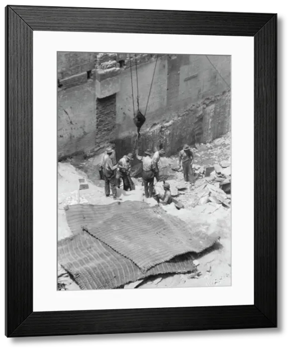 Framed Print : New York City views, between 1927 and 1938. Creator: Arnold Genthe Framed Print : New York City views, between 1927 and 1938. Creator: Arnold Genthe