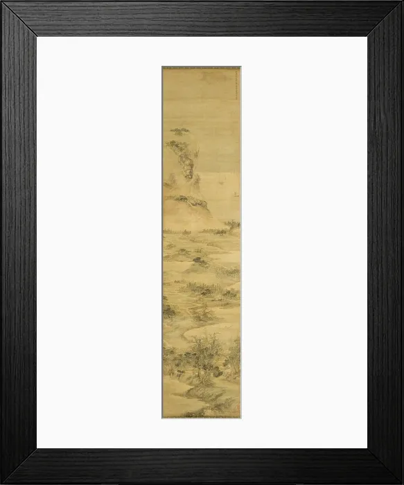 Framed Print : Countryside, 1742. Creator: Zhang Xu Framed Print : Countryside, 1742. Creator: Zhang Xu