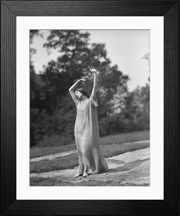 Framed Print : Block, Stella, Miss, 1919 or 1920. Creator: Arnold Genthe Framed Print : Block, Stella, Miss, 1919 or 1920. Creator: Arnold Genthe